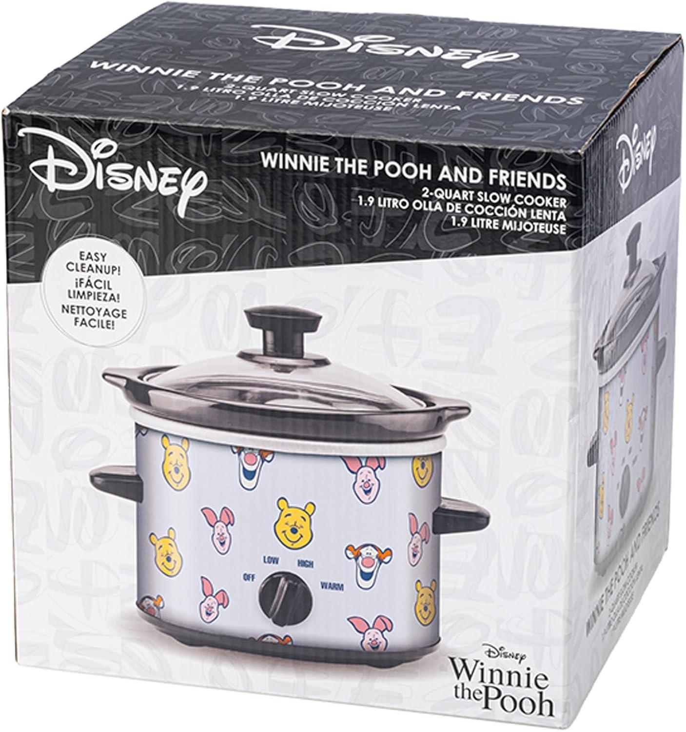 imageUncanny Brands Bluey 2qt Slow Cooker Small Kitchen ApplianceWinnie the Pooh