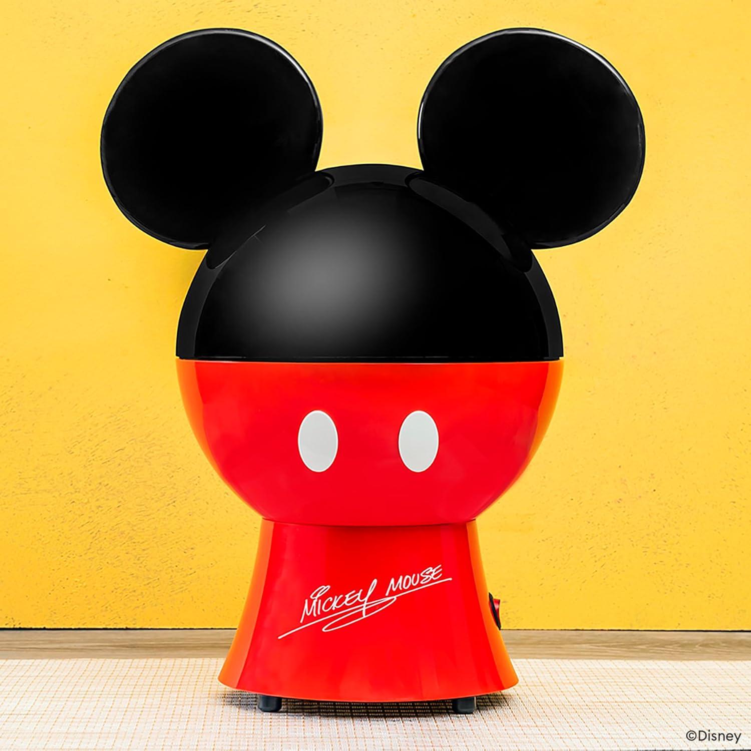 imageUncanny Brands Bluey Popcorn Maker OilFree Electric Hot Air Popper with 12 Paper Bags Officially LicensedMickey Mouse