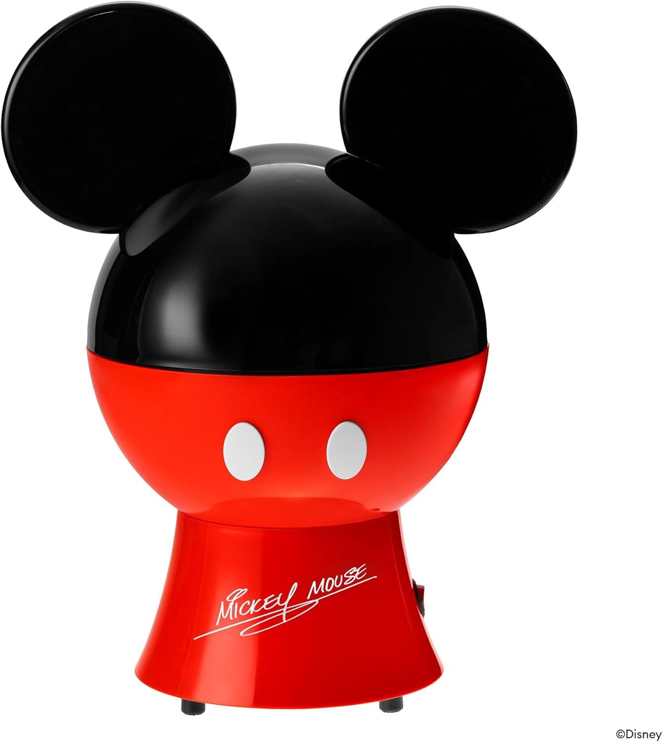 imageUncanny Brands Bluey Popcorn Maker OilFree Electric Hot Air Popper with 12 Paper Bags Officially LicensedMickey Mouse