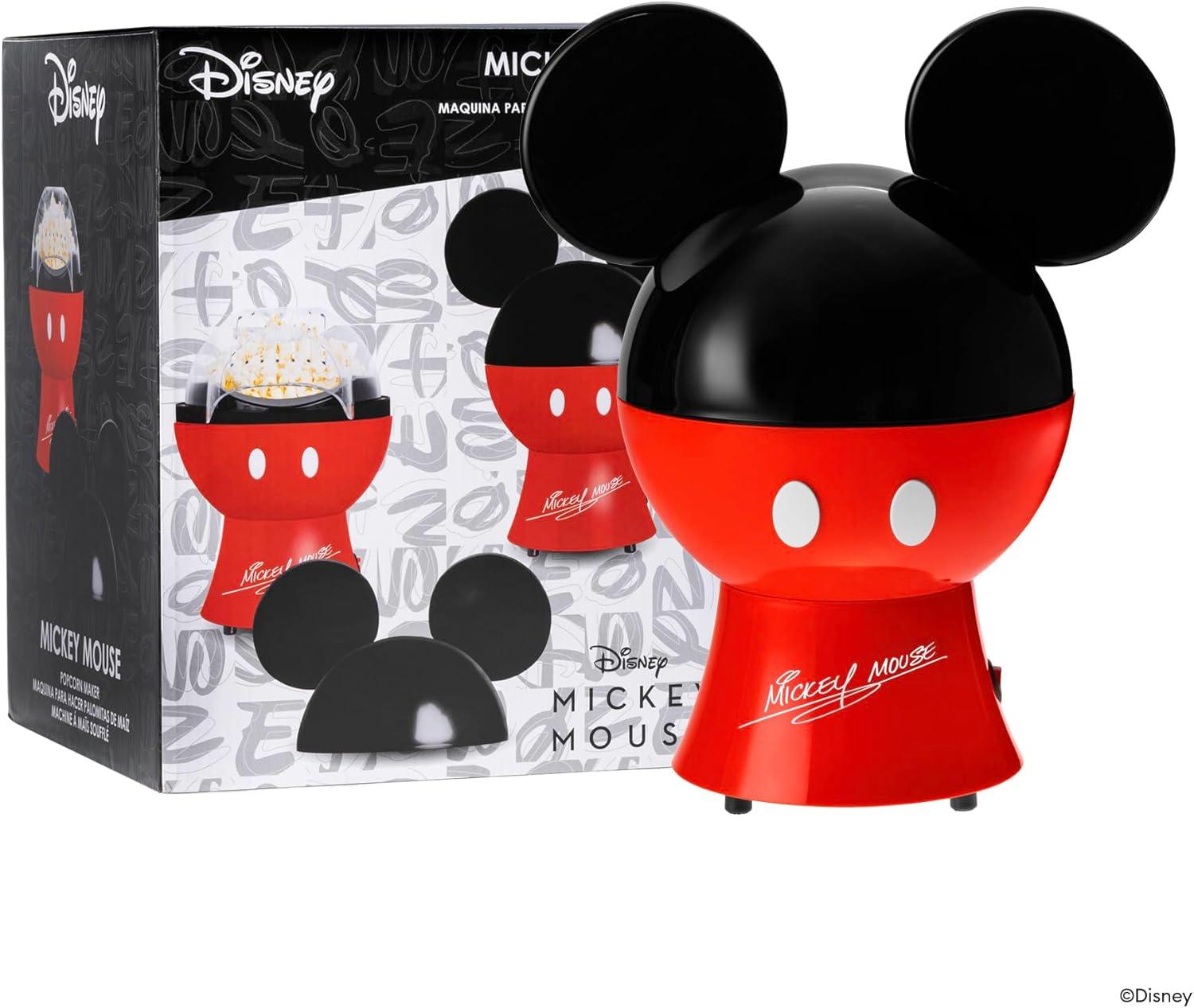 imageUncanny Brands Bluey Popcorn Maker OilFree Electric Hot Air Popper with 12 Paper Bags Officially LicensedMickey Mouse