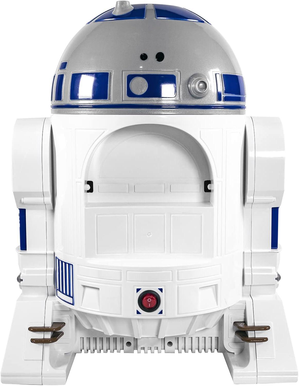 imageUncanny Brands Bluey Popcorn Maker OilFree Electric Hot Air Popper with 12 Paper Bags Officially LicensedR2D2