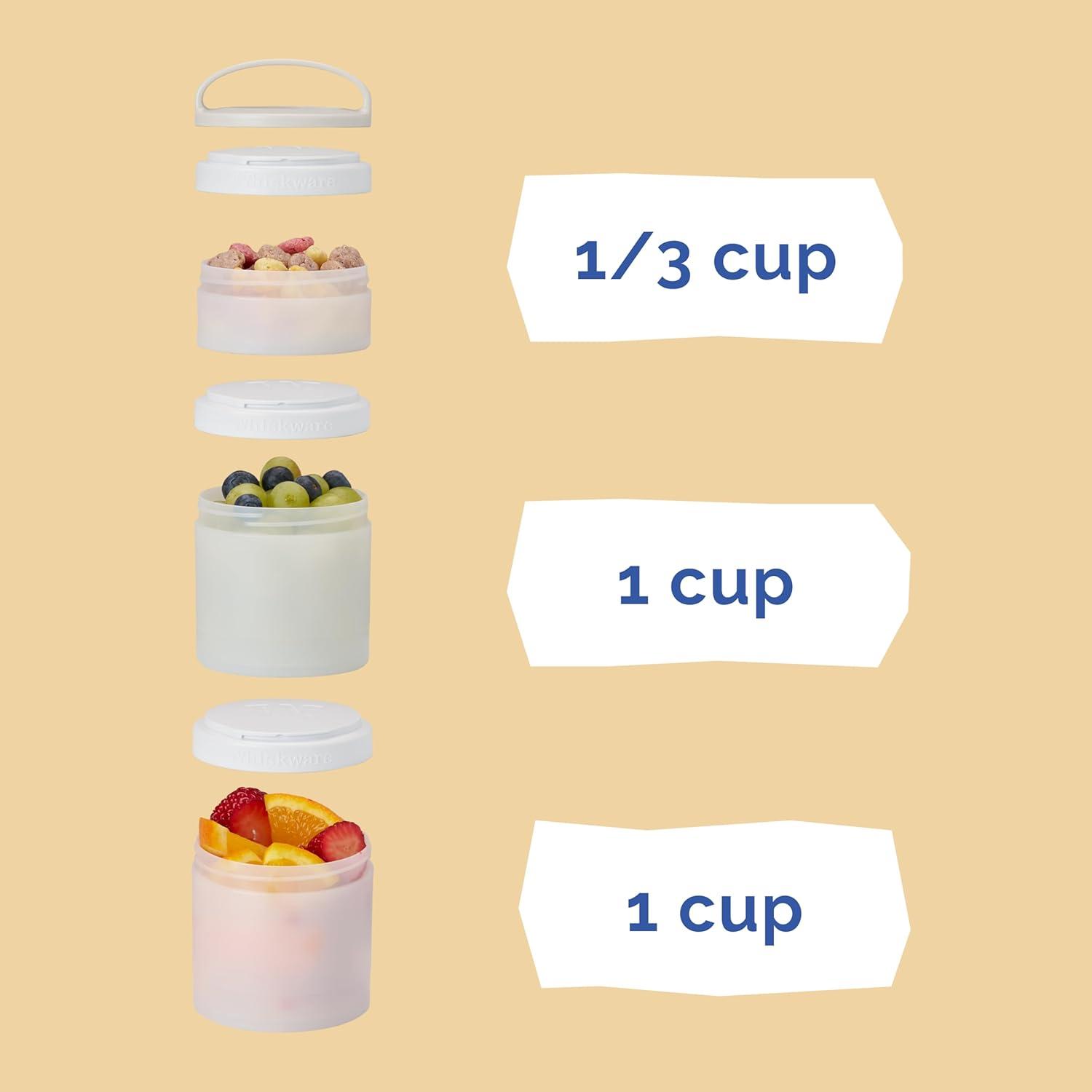 imageWhiskware Bluey Stackable Snack Containers for Babies Toddlers and Kids 3 Stackable Snack Cups for School and Travel Cupholder Friendly Bluey Chloe Bingo and Lila Best BuddiesRapunzel