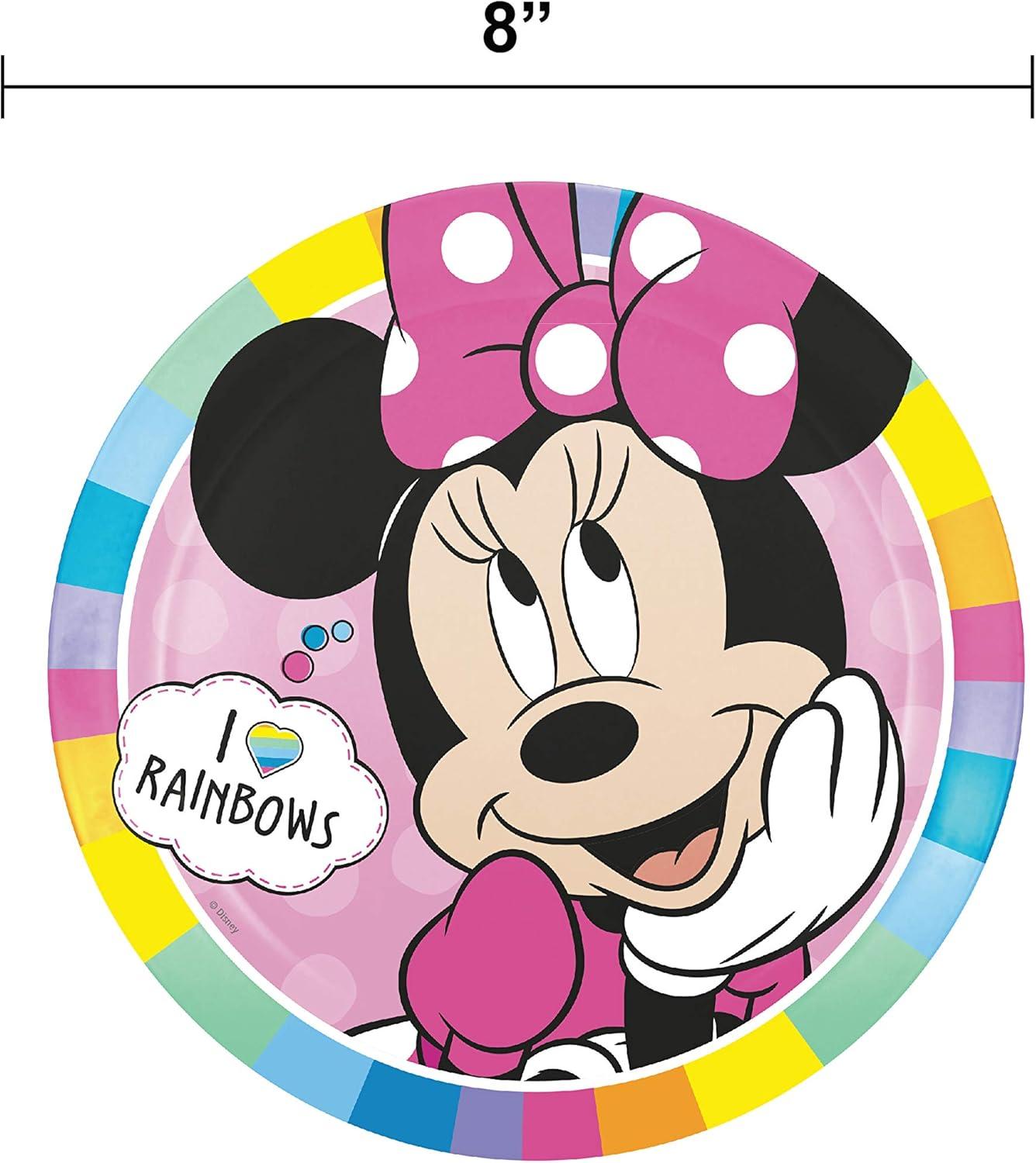 imageZak Designs Bluey Kids Dinnerware Gift Set Includes Plate Bowl Tumbler Water Bottle and Utensil Tableware Made of Durable Material and Perfect for Kids 6 Piece Gift Set BPAFreeMinnie Mouse