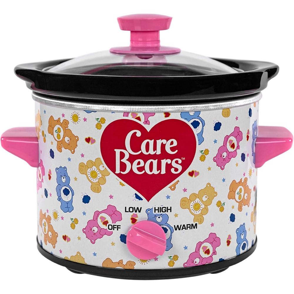 imageUncanny Brands Bluey 2qt Slow Cooker Small Kitchen ApplianceCare Bears