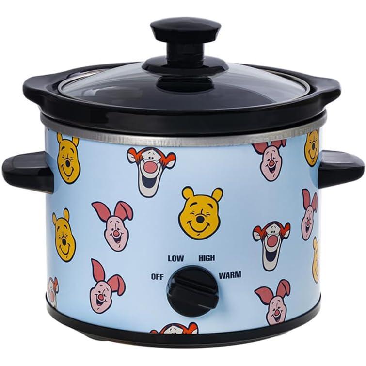 imageUncanny Brands Bluey 2qt Slow Cooker  Small Kitchen ApplianceWinnie the Pooh