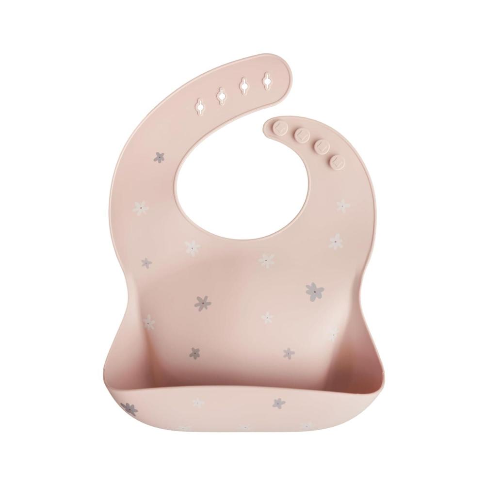 imagemushie x Bluey Silicone Baby Bib  Adjustable Fit Waterproof Bibs Bluey IvoryDaisy