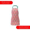 Handstand Kitchen Bluey and Bingo 100% Cotton Hoilday Stripe Print Child’s Apron and Oven Mitt Pair Set