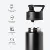 Simple Modern Kids Summit | Christmas Water Bottle with Straw Lid | Bluey 18oz Stainless Steel Cup Insulated Tumbler for Toddlers, School | Holiday Gifts for Girls Boys | Bluey Holly Jolly(Bluey Holly Jolly)