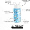 Simple Modern Kids Summit Water Bottle with Straw Lid |Bluey 18oz Stainless Steel Cup Insulated Tumbler for Girls, Boys, School | Bluey Sky(Bluey: Sky)