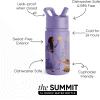 Simple Modern Kids Summit Water Bottle with Straw Lid |Bluey 18oz Stainless Steel Cup Insulated Tumbler for Girls, Boys, School | Bluey Sky(Disney Wish-Asha’s Adventure)