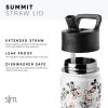 Simple Modern Kids Summit Water Bottle with Straw Lid |Bluey 18oz Stainless Steel Cup Insulated Tumbler for Girls, Boys, School | Bluey Sky(Disney Wish-Asha’s Adventure)