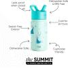 Simple Modern Kids Summit Water Bottle with Straw Lid |Bluey 18oz Stainless Steel Cup Insulated Tumbler for Girls, Boys, School | Bluey Sky(Disney-Frozen Elsa’s Snowflake)