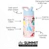 Simple Modern Kids Summit Water Bottle with Straw Lid |Bluey 18oz Stainless Steel Cup Insulated Tumbler for Girls, Boys, School | Bluey Sky(Disney-Princess Rainbows)