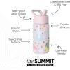 Simple Modern Kids Summit Water Bottle with Straw Lid |Bluey 18oz Stainless Steel Cup Insulated Tumbler for Girls, Boys, School | Bluey Sky(Disney-Princess Tapestry)