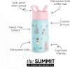 Simple Modern Kids Summit Water Bottle with Straw Lid |Bluey 18oz Stainless Steel Cup Insulated Tumbler for Girls, Boys, School | Bluey Sky(Disney-Princesses Royal Beauty)
