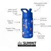Simple Modern Kids Summit Water Bottle with Straw Lid |Bluey 18oz Stainless Steel Cup Insulated Tumbler for Girls, Boys, School | Bluey Sky(Marvel-Spidey & Friends)