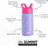 Simple Modern Kids Summit Water Bottle with Straw Lid |Bluey 18oz Stainless Steel Cup Insulated Tumbler for Girls, Boys, School | Bluey Sky(Mattel: Barbie Cursive)