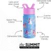 Simple Modern Kids Summit Water Bottle with Straw Lid |Bluey 18oz Stainless Steel Cup Insulated Tumbler for Girls, Boys, School | Bluey Sky(My Little Pony: Garden of Rainbows)