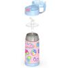 THERMOS FUNTAINER Water Bottle with Straw – 12 Ounce – Kids Stainless Steel Vacuum Insulated Water Bottle with Lid, Bluey(Barbie)