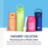 THERMOS FUNTAINER Water Bottle with Straw – 12 Ounce – Kids Stainless Steel Vacuum Insulated Water Bottle with Lid, Bluey(Minnie Mouse)