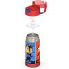 THERMOS FUNTAINER Water Bottle with Straw – 12 Ounce – Kids Stainless Steel Vacuum Insulated Water Bottle with Lid, Bluey(Paw Patrol Boy)