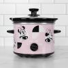 Uncanny Brands Bluey 2qt Slow Cooker – Small Kitchen Appliance(Disney Minnie Mouse)