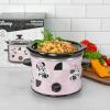 Uncanny Brands Bluey 2qt Slow Cooker – Small Kitchen Appliance(Disney Minnie Mouse)