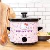 Uncanny Brands Bluey 2qt Slow Cooker – Small Kitchen Appliance(Hello Kitty)