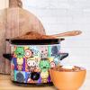 Uncanny Brands Bluey 2qt Slow Cooker – Small Kitchen Appliance(Marvel Avengers)