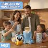 Uncanny Brands Bluey Popcorn Maker, Oil-Free Electric Hot Air Popper with 12 Paper Bags – Officially Licensed(Bluey)