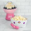 Uncanny Brands Bluey Popcorn Maker, Oil-Free Electric Hot Air Popper with 12 Paper Bags – Officially Licensed(Hello Kitty)