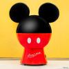 Uncanny Brands Bluey Popcorn Maker, Oil-Free Electric Hot Air Popper with 12 Paper Bags – Officially Licensed(Mickey Mouse)