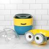 Uncanny Brands Bluey Popcorn Maker, Oil-Free Electric Hot Air Popper with 12 Paper Bags – Officially Licensed(Minions)