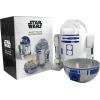 Uncanny Brands Bluey Popcorn Maker, Oil-Free Electric Hot Air Popper with 12 Paper Bags – Officially Licensed(R2-D2)