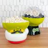 Uncanny Brands Bluey Popcorn Maker, Oil-Free Electric Hot Air Popper with 12 Paper Bags – Officially Licensed(The Grinch)
