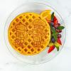 Uncanny Brands Bluey Waffle Maker – Non-Stick Round Waffle Iron – Easy to Use and Clean(Bluey)