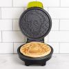 Uncanny Brands Bluey Waffle Maker – Non-Stick Round Waffle Iron – Easy to Use and Clean(Dr. Seuss The Grinch)