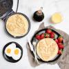 Uncanny Brands Bluey Waffle Maker – Non-Stick Round Waffle Iron – Easy to Use and Clean(KISS Demon)