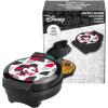 Uncanny Brands Bluey Waffle Maker – Non-Stick Round Waffle Iron – Easy to Use and Clean(Mickey Mouse)
