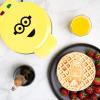 Uncanny Brands Bluey Waffle Maker – Non-Stick Round Waffle Iron – Easy to Use and Clean(Minions V2)