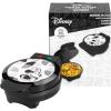 Uncanny Brands Bluey Waffle Maker – Non-Stick Round Waffle Iron – Easy to Use and Clean(Minnie Mouse)