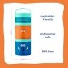 Whiskware Bluey Stackable Snack Containers for Babies, Toddlers, and Kids, 3 Stackable Snack Cups for School and Travel, Cupholder Friendly, Bluey, Chloe, Bingo, and Lila, Best Buddies!(Finding Nemo)