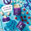 Whiskware Bluey Stackable Snack Containers for Babies, Toddlers, and Kids, 3 Stackable Snack Cups for School and Travel, Cupholder Friendly, Bluey, Chloe, Bingo, and Lila, Best Buddies!(Glow Webs Glow!)