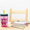 Zak Designs 15oz Bluey Kelso Tumbler Set, Leak-Proof Screw-On Lid with Straw Made of Durable Plastic and Silicone, Perfect Bundle for Kids, 2 Count (Pack of 1)(Minnie Mouse)