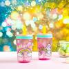 Zak Designs 15oz Bluey Kelso Tumbler Set, Leak-Proof Screw-On Lid with Straw Made of Durable Plastic and Silicone, Perfect Bundle for Kids, 2 Count (Pack of 1)(Hello Kitty)