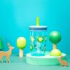 Zak Designs 15oz Bluey Kelso Tumbler Set, Leak-Proof Screw-On Lid with Straw Made of Durable Plastic and Silicone, Perfect Bundle for Kids, 2 Count (Pack of 1)(Campout)