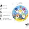 Zak Designs Bluey Kids Dinnerware Gift Set Includes Plate, Bowl, Tumbler, Water Bottle, and Utensil Tableware, Made of Durable Material and Perfect for Kids (6 Piece Gift Set, BPA-Free)(Baby Shark – 6pcs)