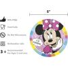 Zak Designs Bluey Kids Dinnerware Gift Set Includes Plate, Bowl, Tumbler, Water Bottle, and Utensil Tableware, Made of Durable Material and Perfect for Kids (6 Piece Gift Set, BPA-Free)(Minnie Mouse – 6pcs)
