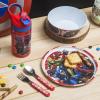 Zak Designs Bluey Kids Dinnerware Gift Set Includes Plate, Bowl, Tumbler, Water Bottle, and Utensil Tableware, Made of Durable Material and Perfect for Kids (6 Piece Gift Set, BPA-Free)(Marvel Universe – 6pcs)