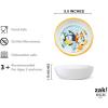 Zak Designs Bluey Kids Dinnerware Gift Set Includes Plate, Bowl, Tumbler, Water Bottle, and Utensil Tableware, Made of Durable Material and Perfect for Kids (6 Piece Gift Set, BPA-Free)(Bluey – 6pcs)